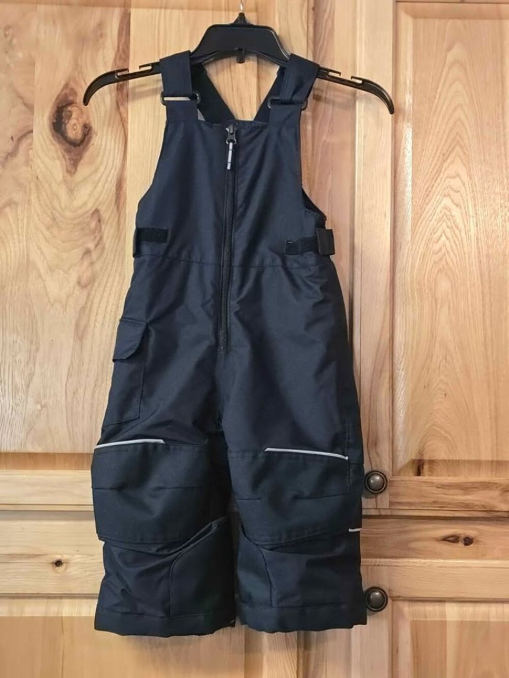 Columbia Bib Snowpants Overalls Black Omni Shield Size 2T Ski Outgrown System R